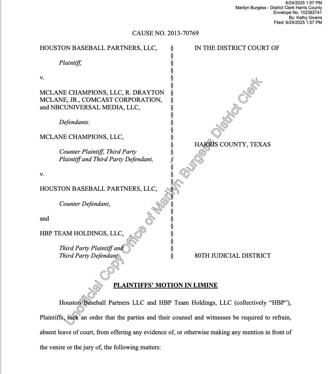 EvanDrellich's tweet image. The great @dfbarron reports on the end of a dozen-year legal drama between Jim Crane and Drayton McLane. houstonchronicle.com/sports/astros/…
Now, be sure to pick up a copy of Winning Fixes Everything, the book Jim Crane's legal team didn't want mentioned in front of the jury
