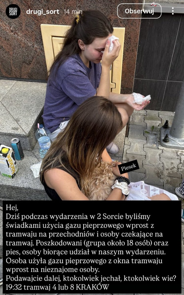 Miszalski_'s tweet image. Skandaliczne, skrajnie głupie i nieodpowiedzialne zachowanie‼️
Sprawca musi ponieść za to odpowiedzialność.
Byłeś świadkiem tego zdarzenia❓
Proszę o kontakt!
Udostępnij i pomóż nam pociągnąć sprawcę do odpowiedzialności‼️
#Kraków #Krakow