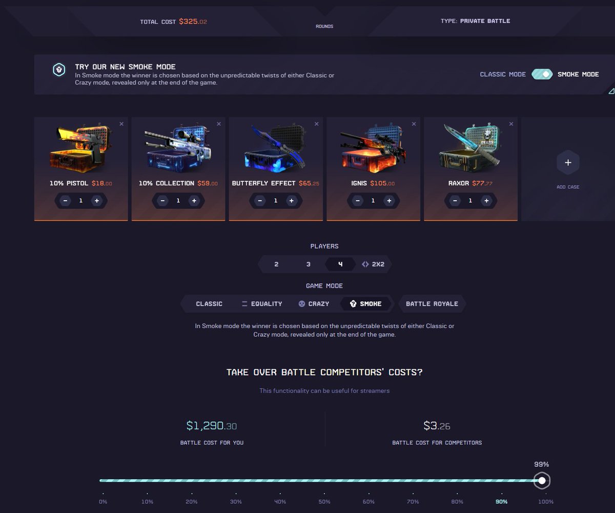dbraxor's tweet image. 🎁$1275 Battle Giveaway Datdrop! (%99 sponsored)
🆚2x 1v1 (4 Winner)
💨Smoke Mode
✅Retweet + Like
💵Deposit $500 on code ''Raxor'' + ''Rax''
⏳Rolls 08.01 (Friday)
🛑Send *FullScreen* proof in comments .! (only the deposits after this post counts)!