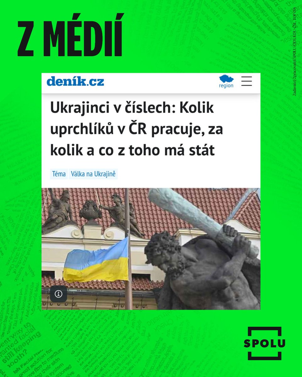 MJureka's tweet image. Je potřeba to neustále připomínat! Dlouhodobě u nás naprostá většina Ukrajinců v produktivním věku pracuje a přinášejí do našeho rozpočtu více než nás stojí pomoc jejich krajanům.