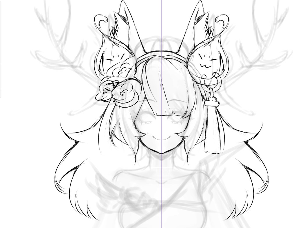 Chimerakinm's tweet image. wip🦊👻