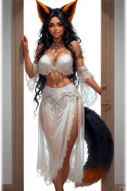 Mephysto_Arts's tweet image. #FoxGirlFridayAI