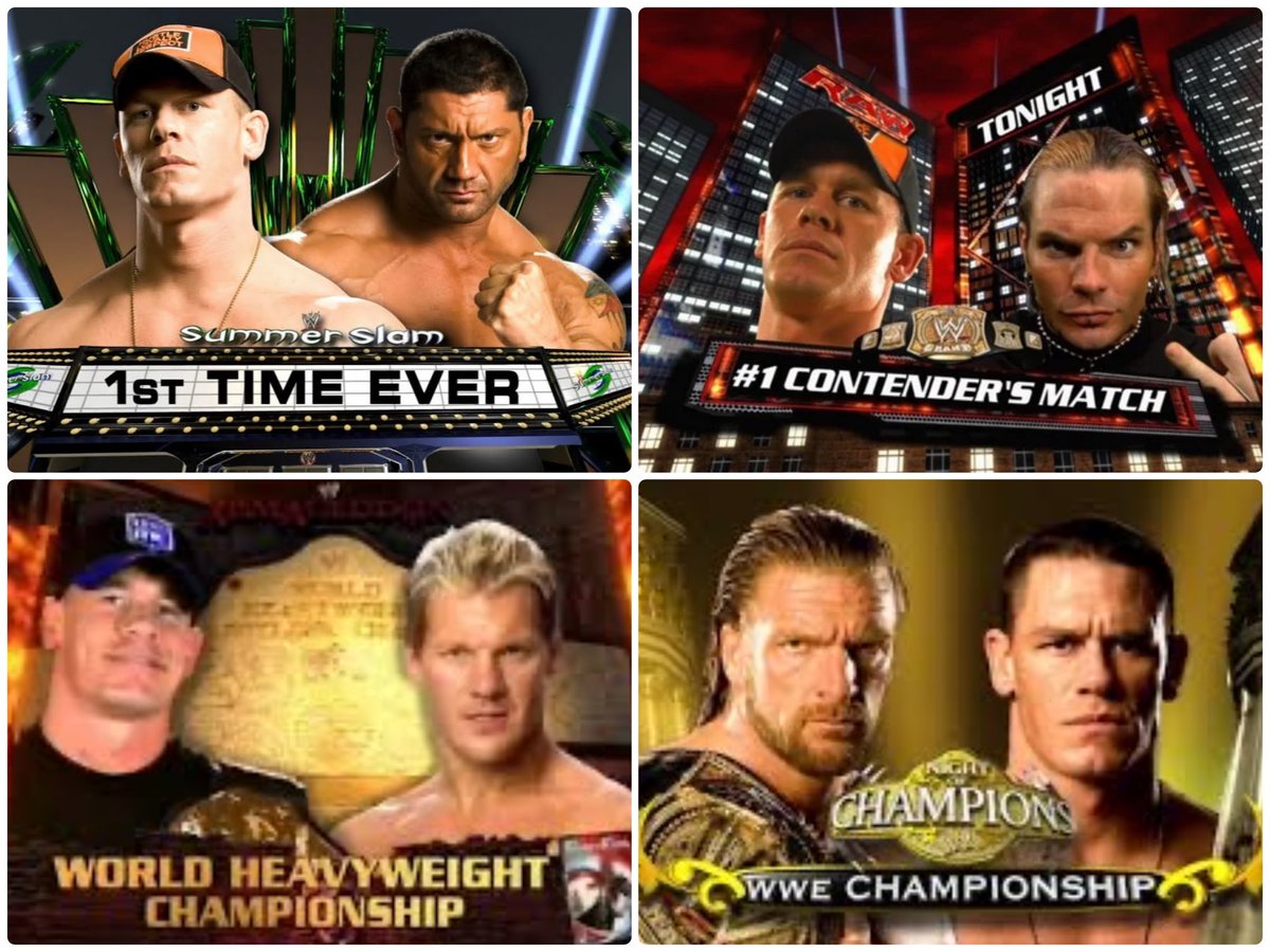 03-08 Cena was a hooper 

So many 4 star matches or matches that were close to 4 stars 

I liked this run better than his 11-17 run tbh besides a few of the matches ( Punk, Bryan, Styles )