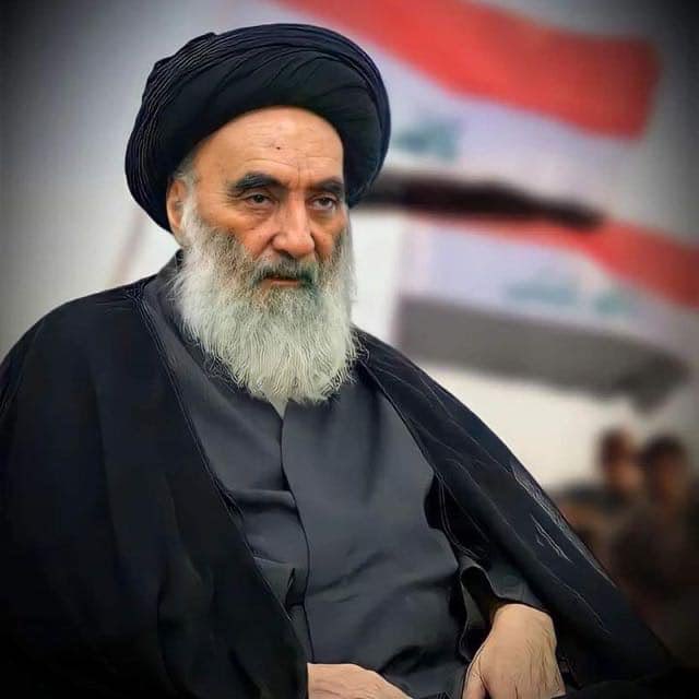 بس أنت نعمة للعراق والباقي نقمة علينا...
لأنك ما تاجرت بدم ولا شاركت بخراب
صمتك أبلغ من خطبهم وموقفك أنقذ وطن لما كانوا سبب ضياعه....