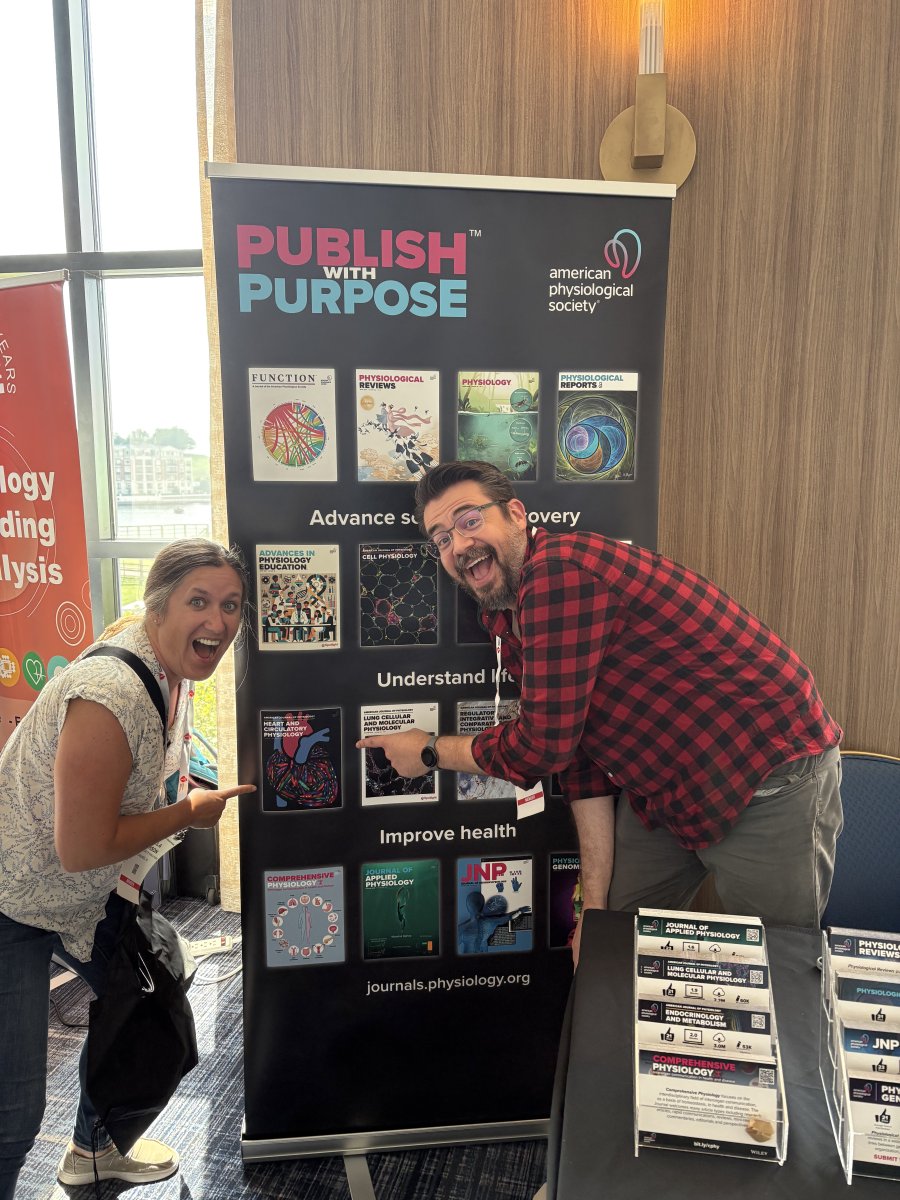 AJP-Heart and Circ (@ajpheartcirc) on Twitter photo Another happy <a href="/ajpheartcirc/">AJP-Heart and Circ</a> author! Dr. Michaela Patterson spots her cover featured in our @APSpublications booth at #BCVS2025 🤩 Special shout out to Associate Editor <a href="/jonathankirk/">Jonathan Kirk</a>! Another happy <a href="/ajpheartcirc/">AJP-Heart and Circ</a> author! Dr. Michaela Patterson spots her cover featured in our @APSpublications booth at #BCVS2025 🤩 Special shout out to Associate Editor <a href="/jonathankirk/">Jonathan Kirk</a>!