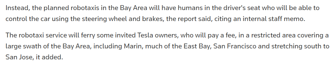 TraceyRyniec's tweet image. Isn&apos;t this just an Uber? $TSLA