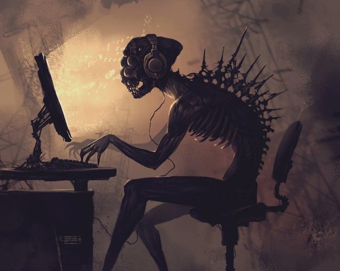 Bu kambur duruşudur.

Ve eğer bunu düzeltmezseniz, yavaş yavaş ciğerlerinizi boğar, omurganızı çökertir ve sizi yok eder.

Burada nasıl düzeltileceğini açıklıyorum: 🧵