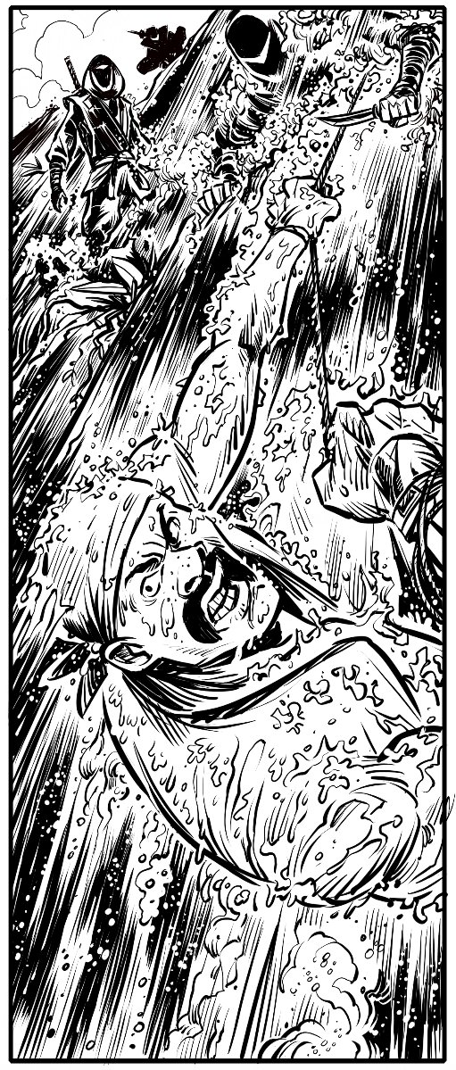 mattbahr6's tweet image. #rocknrollninja #waterfall #illustrationart #comicbookartist #comicbookart
Sequel's on the way!