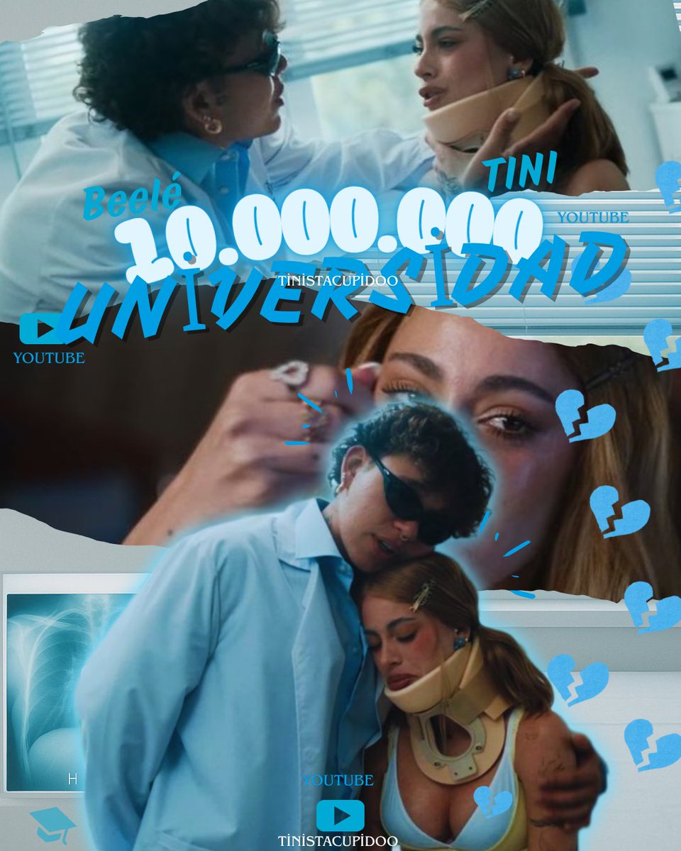 TINI ve Beéle işbirliği "UNİVERSİDAD" YouTube'da 10 milyon izlenmeye ulaştı. 💙