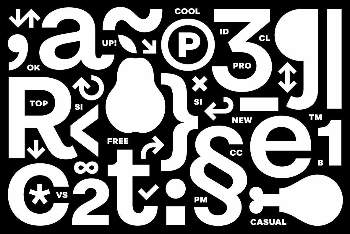 BB Casual™ (Std/Pro) is a #typeface family that appears between a contemporary neo and geogrotesque design. 

be.net/gallery/111761…