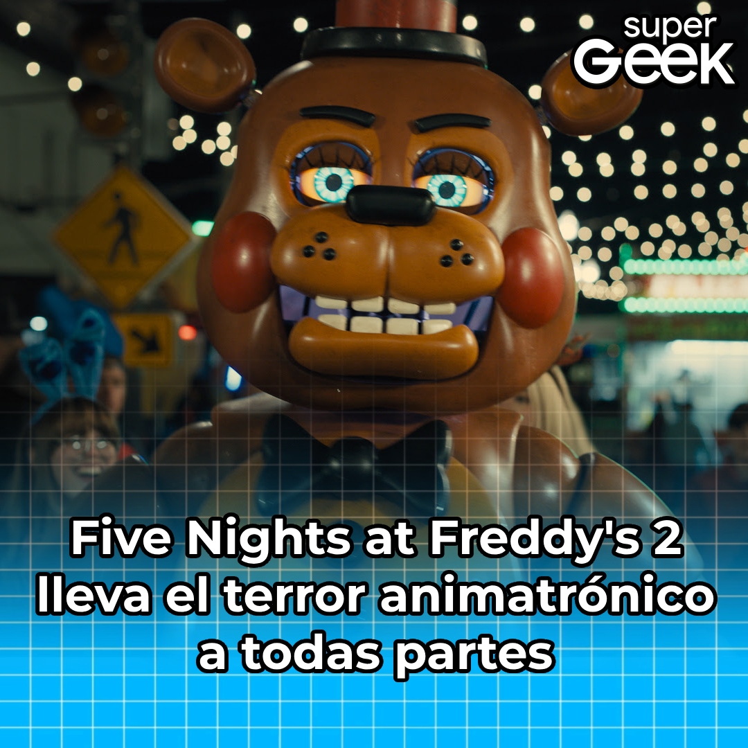 supergeekcl's tweet image. ¡Hay tráiler! Y nos revela una importante locación y una reunión de Scream 😨 #FiveNightsAtFreeddys2 #FNAF tinyurl.com/3sphsvcu
