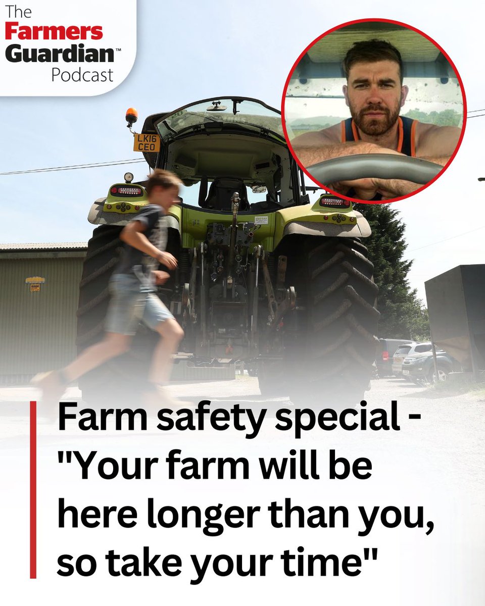 Farmers Guardian (@farmersguardian) on Twitter photo Recorded live from the Royal Welsh Show, in this special podcast, we discuss how vital farm safety is - with Stephanie Berkeley from <a href="/yellowwelliesuk/">Farm Safety Foundation</a>, farmer Ioan Humphreys and <a href="/LantraUK/">Lantra</a>'s Clegg Bamber. πποΈ
π£οΈ "We need to change the attitude so that everyone starts thinking: Recorded live from the Royal Welsh Show, in this special podcast, we discuss how vital farm safety is - with Stephanie Berkeley from <a href="/yellowwelliesuk/">Farm Safety Foundation</a>, farmer Ioan Humphreys and <a href="/LantraUK/">Lantra</a>'s Clegg Bamber. πποΈ
π£οΈ "We need to change the attitude so that everyone starts thinking: