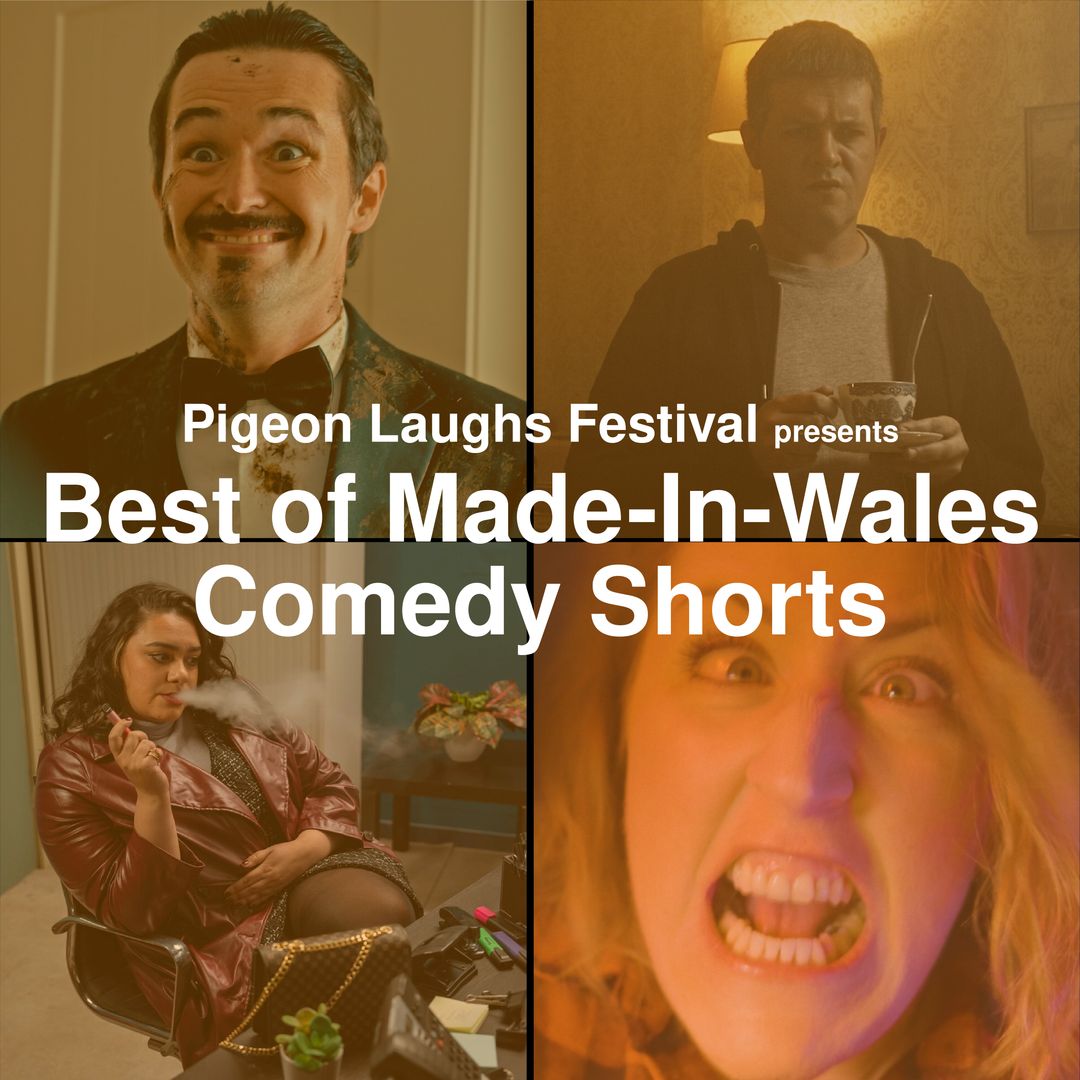RiverfrontArts's tweet image. π Pigeon Laughs Festival β A night of Made-in-Wales comedy gold!
Join us for a riotous evening of award-winning short films packed with bold laughs, visual gags and top Welsh talent.
π Thurs 4 Sept, 8pm
ποΈ Β£6 tickets! Book now: buff.ly/9M9fKYf