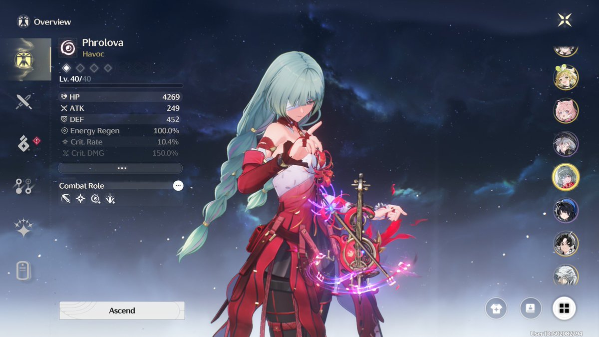 phrolova may be lvl40 but at least i got the weapon now :D