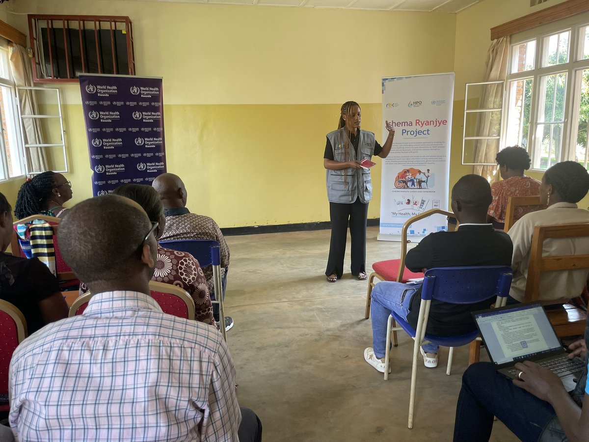 Health Promotion Organization (@hp_organi) on Twitter photo Today, with <a href="/WHORwanda/">WHO Rwanda</a> support we concluded a 2-day training agents of a change & peer educators <a href="/KayonzaDistrict/">Kayonza District</a> on use of #IshemaRyanjye tool.The training aimed to empower them to facilitate community dialogues and breaking the silence on topics related to #SRHR & stigma free Today, with <a href="/WHORwanda/">WHO Rwanda</a> support we concluded a 2-day training agents of a change & peer educators <a href="/KayonzaDistrict/">Kayonza District</a> on use of #IshemaRyanjye tool.The training aimed to empower them to facilitate community dialogues and breaking the silence on topics related to #SRHR & stigma free
