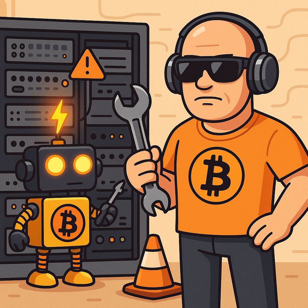 🧰🛠 Aproximadamente entre las 11:00 pm y 05:00 am hora de Cuba 🇨🇺 estaremos realizando mantenimiento a algunos de nuestros servicios.

👀 Por lo que nuestros #LNbits y Mint de #Cashu pueden no estar disponibles en ese tiempo.

🙏 Pedimos disculpas por las molestias ocasionadas