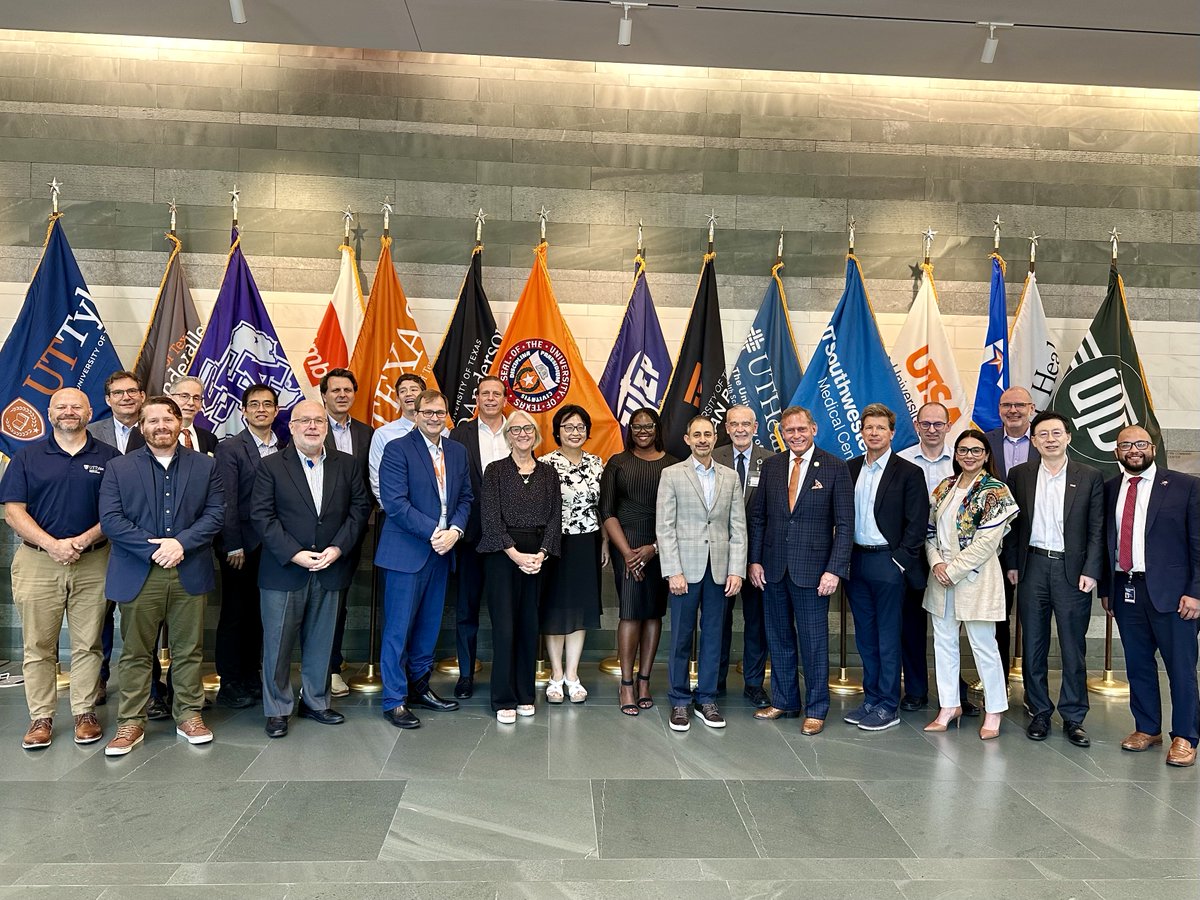 The University of Texas System (@utsystem) on Twitter photo 🚀 Launching UT REAL Health AI—a $10M UT System initiative to drive AI-powered research & clinical care across our health institutions.
Thanks to Chancellor <a href="/JohnZerwasMD/">Chancellor ad interim Zerwas MD</a> and leaders from <a href="/utmbhealth/">UTMB Health</a> , <a href="/UTHealthSA/">UT Health San Antonio</a>, <a href="/UTHealthHouston/">UTHealth Houston</a> & UT System for making it happen.
#AIforGood 🚀 Launching UT REAL Health AI—a $10M UT System initiative to drive AI-powered research & clinical care across our health institutions.
Thanks to Chancellor <a href="/JohnZerwasMD/">Chancellor ad interim Zerwas MD</a> and leaders from <a href="/utmbhealth/">UTMB Health</a> , <a href="/UTHealthSA/">UT Health San Antonio</a>, <a href="/UTHealthHouston/">UTHealth Houston</a> & UT System for making it happen.
#AIforGood