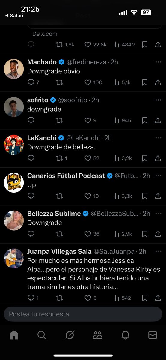 eyesbagg's tweet image. colega la gente se pasa de babuina, nadie de aquí se refiere a un upgrade a nivel personaje o guión. pues es la mejor Sue Storm que he visto en mi vida en pelis o cómics.