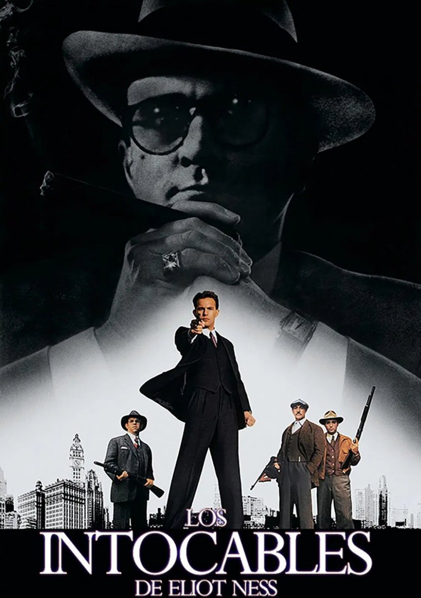 alan_vendetta's tweet image. Soy un entusiasta de los intocables de Eliot Ness de Brian De Palma.

Jamás se me ocurriría ensalzar sus bondades con &quot;no argumentos&quot; como: Kevin Costner es Eliot Ness, es la película que necesitábamos, salí sonriendo, esperanza, aura, ¡vamos! o si no te gusta eres mala persona.