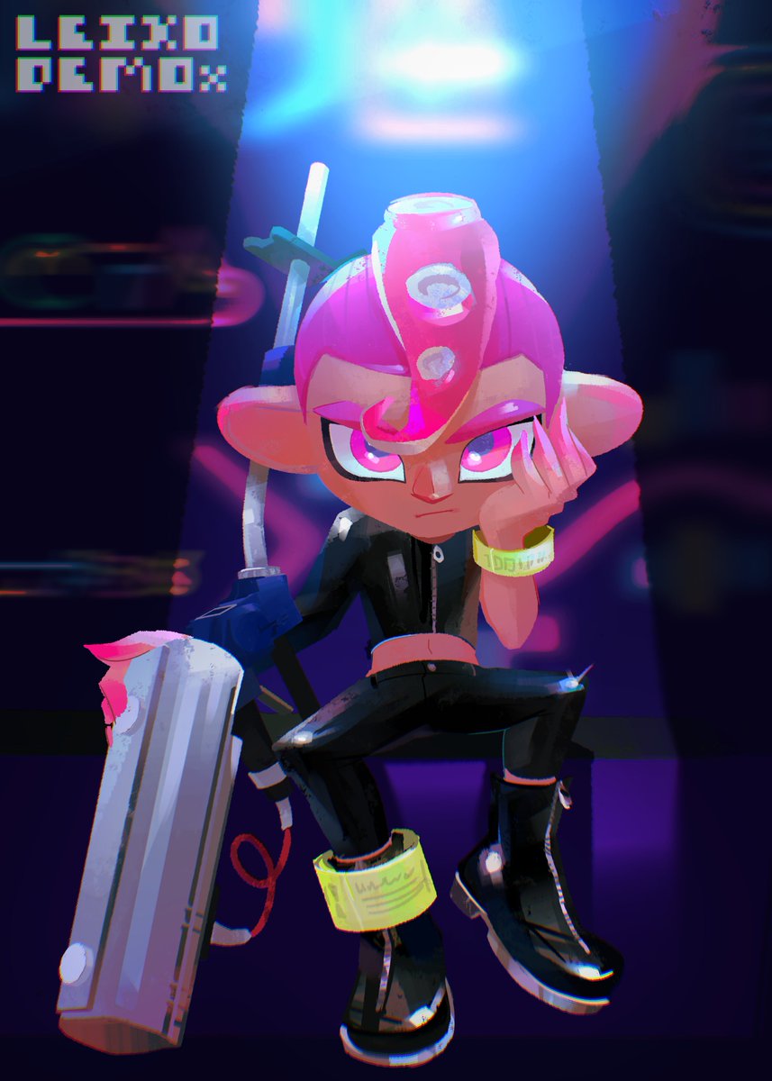 Leixo_Demo's tweet image. agent 8 with that agent 3 pose
#splatoon #splatoon3