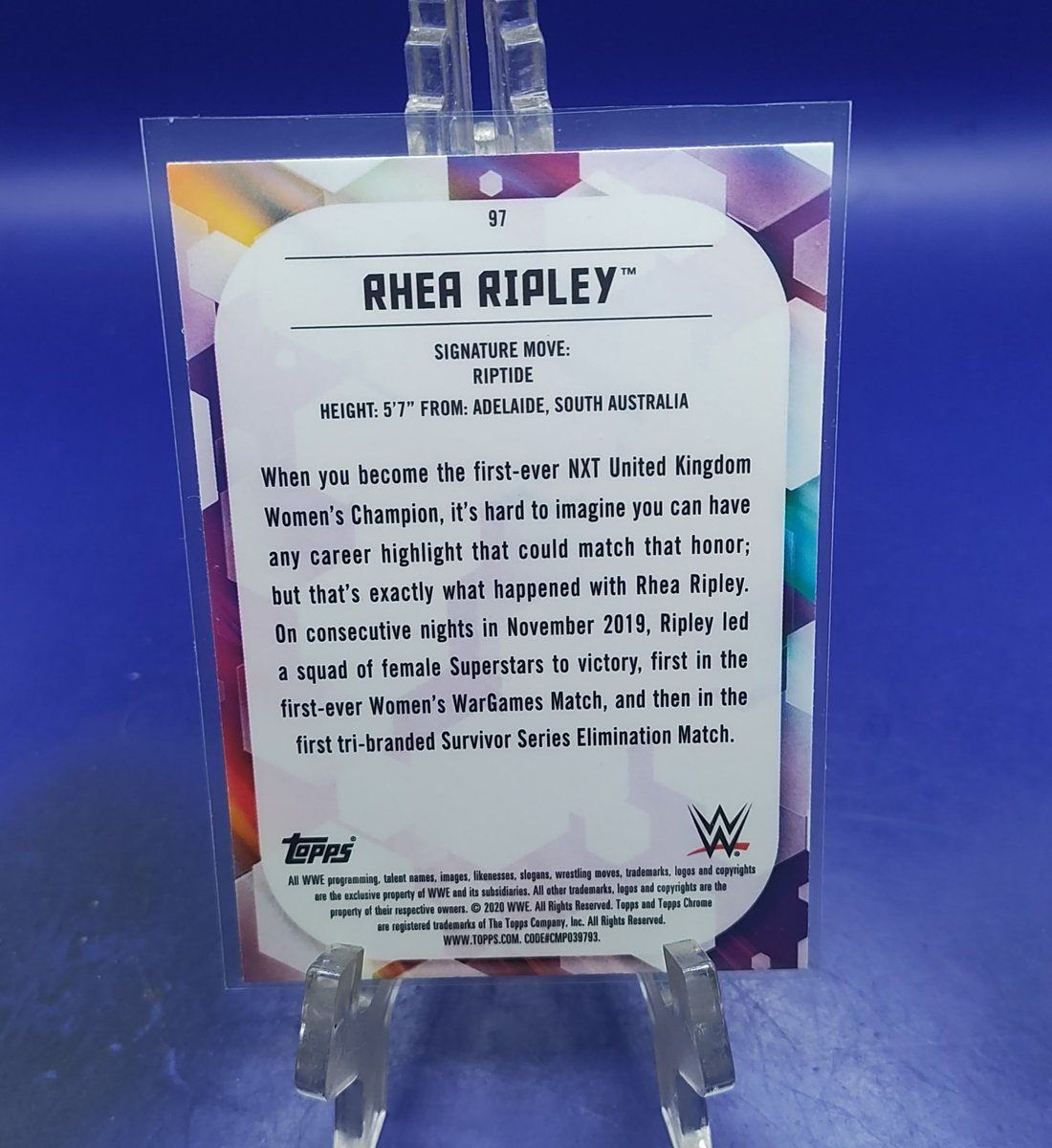 Hoerner1st2018's tweet image. Rhea Ripley
All Auctions end at 8:00pm CST
Final Round for the week
Monday-Wednesday next
Bidding starts at just a $.25
After that IDC
Bid to win
Orders over $50 ship FREE
Totals on 7/30/2025 or cash out at anytime
Happy collecting everyone