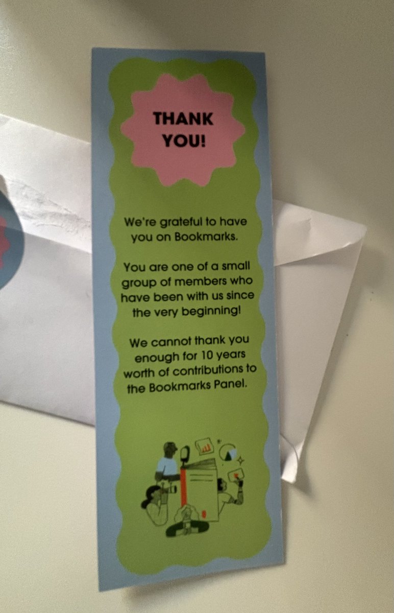Thank you <a href="/PenguinUKBooks/">Penguin Books UK</a> Bookmarks for the cutest thank you 🥺

Can’t believe it’s been 10 years 😱