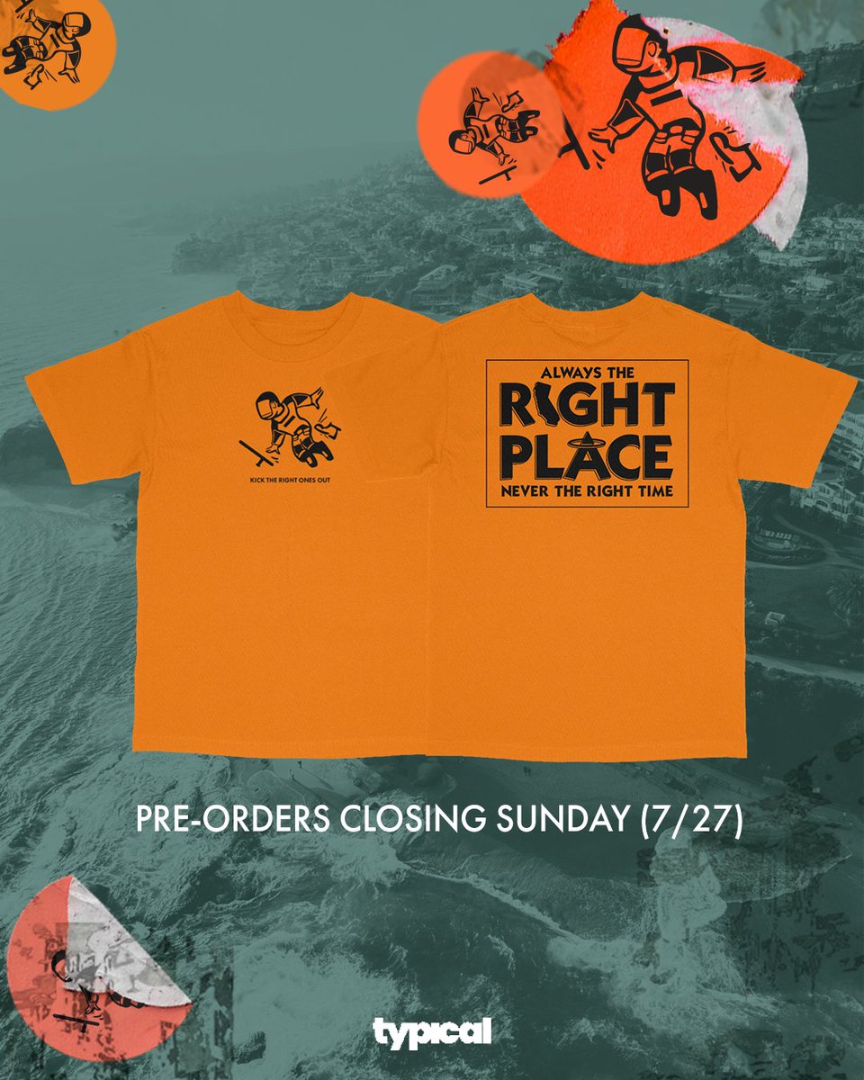TypicalBrandMFG's tweet photo. The Right Ones Tee pre-order closes this Sunday (7/27)

Each shirt will directly support different mutual aid funds in Orange County, Inland Empire, and Los Angeles that are facing 🧊 &amp; related struggles.

https://t.co/dUtFfl0vgs https://t.co/gioeprGjmn