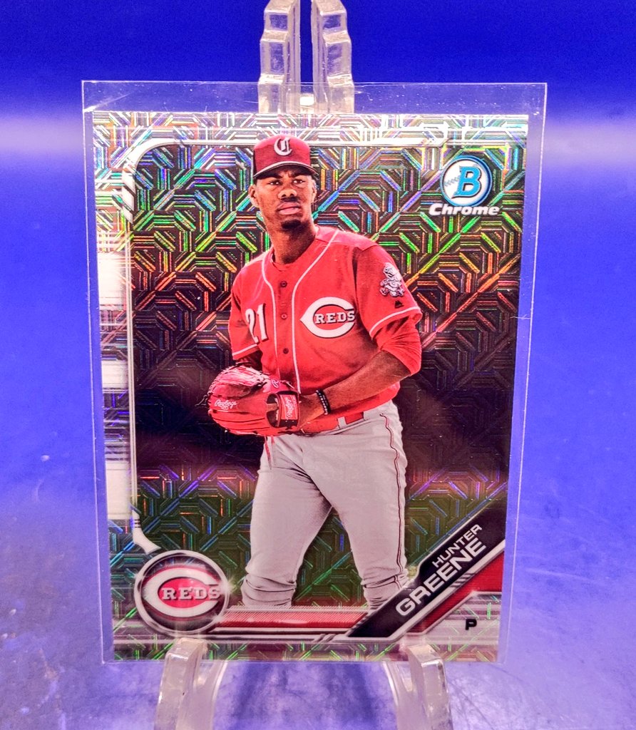 Hoerner1st2018's tweet image. Hunter Greene
All Auctions end at 8:00pm CST
Final Round for the week
Monday-Wednesday next
Bidding starts at just a $.25
After that IDC
Bid to win
Orders over $50 ship FREE
Totals on 7/30/2025 or cash out at anytime
Happy collecting everyone