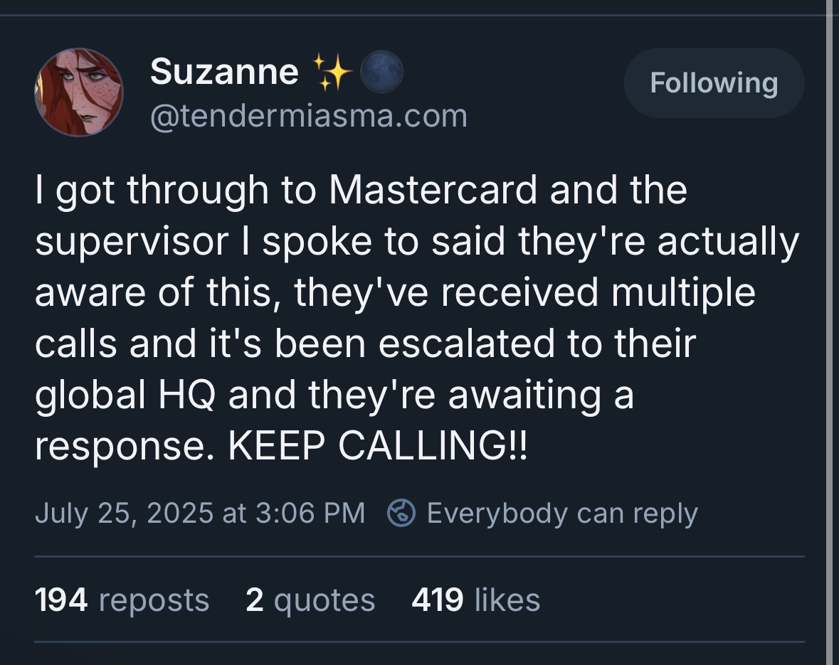 DONT STOP
ITS WORKING