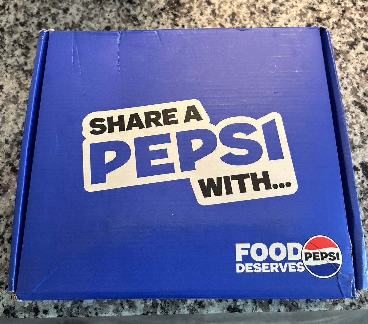 NotForFNAF's tweet image. I just got a random package from Pepsi? 😭