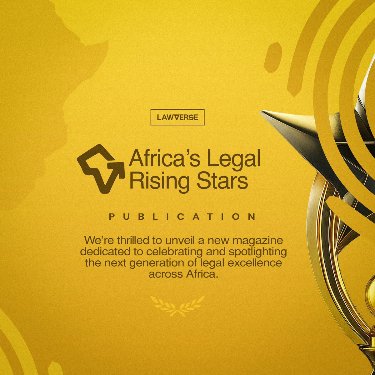 LawverseM's tweet image. Our new special edition, “Africa’s Legal Rising Stars” will shine a light on dynamic young legal professionals who are making significant strides in diverse areas of law, shaping the future of legal practice on our continent.
This is more than just a publication; it’s a platform…