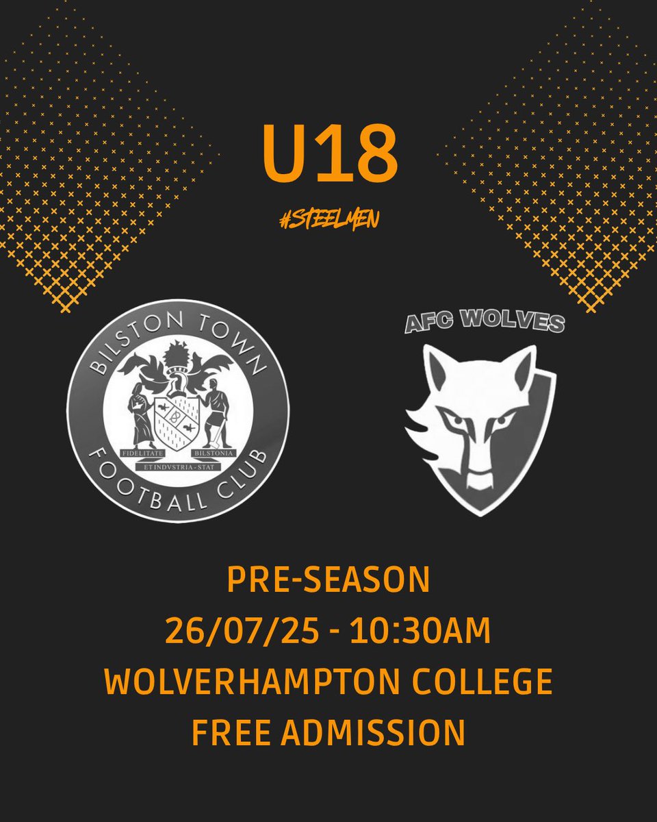 BTFC_Youth's tweet image. After a late dropout, AFC Wolves have stepped in to fill tomorrows fixture! A big thank you in advance to the game and let’s hope for an entertaining fixture.🔸