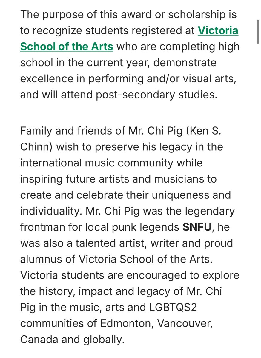 AdrieanKoleric's tweet image. Note about our SNFU horror comic kickstarter. A portion of all proceeds will be donated to the Mr.Chi Pig Memorial Scholarship (for Excellence within any Branch of Arts). Full info below and only 5 days left in the campaign!
kickstarter.com/projects/3pres…