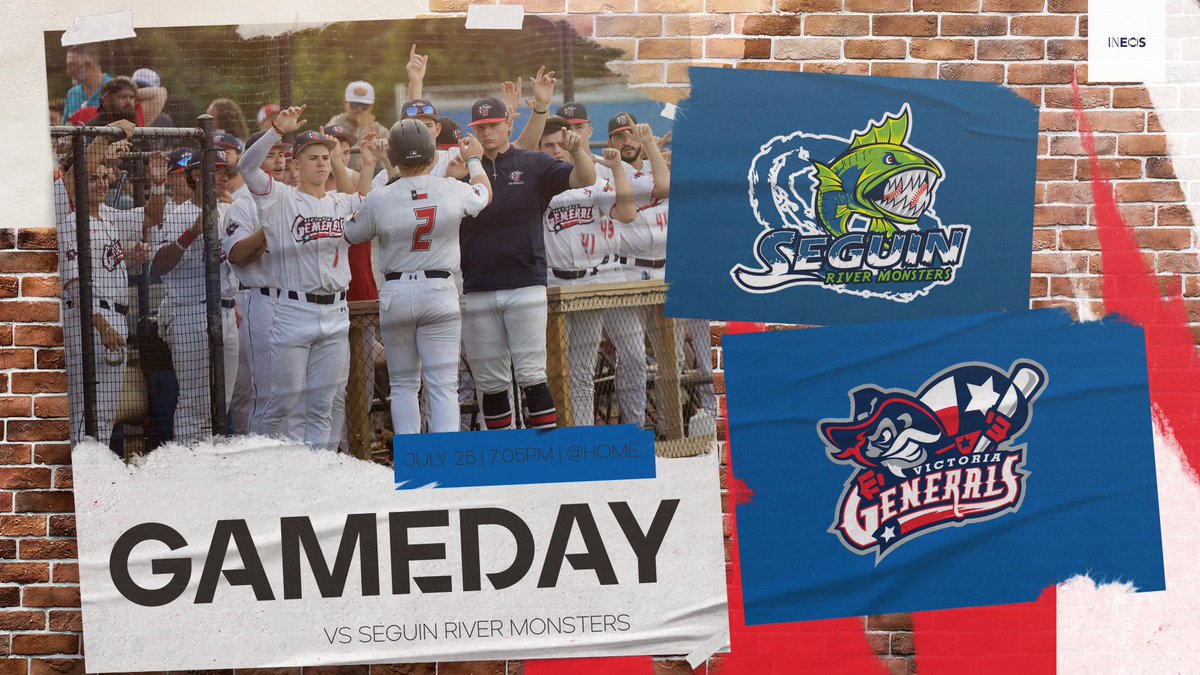VicGeneralsTCL's tweet image. IT'S GAMEDAY!!!! Don't forget to come out to our last regular season home game. Did I mention it's a FREE TICKET NIGHT!!!! presented by INEOS. Hope to see everyone tonight!!!