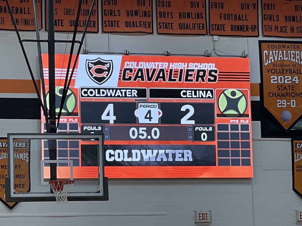 New Palace video scoreboard!  Now I have to figure out how to use it.  Business ads look awesome.  Thank you!