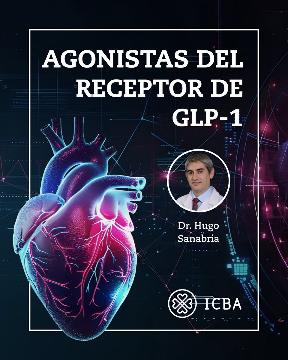 ICBAonline's tweet image. 🎙️ “Agonistas del receptor de GLP-1” es el episodio 32 de nuestro Podcast ICBA
🩺 Experto: Dr. Hugo Sanabria
🧑🏻⚕️Entrevistador: Dr. @DRalbertoalves
🔗 Link del episodio completo: open.spotify.com/episode/0IaDOu…