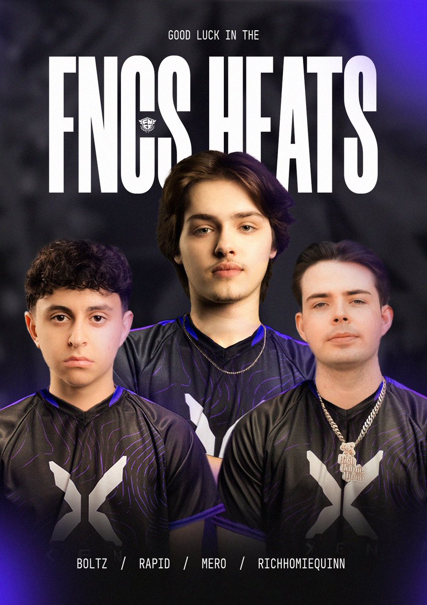 XenGGs's tweet image. Good luck to the Xen boys in FNCS Heats this weekend 🏆