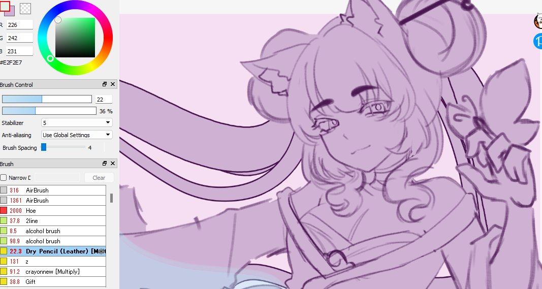 soliotude_twt's tweet image. skeb sketches :3