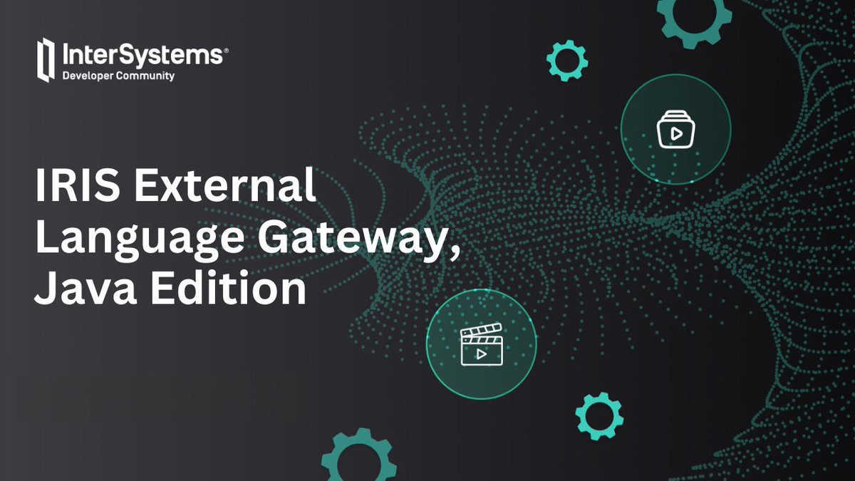 InterSystemsDev's tweet image. 📺 Watch this  #video to learn how to set up and work with the #nterSystemsIRIS Java External Language Gateway 👇

community.intersystems.com/post/video-iri… 

Want to learn something new? Watch the video and subscribe for more!