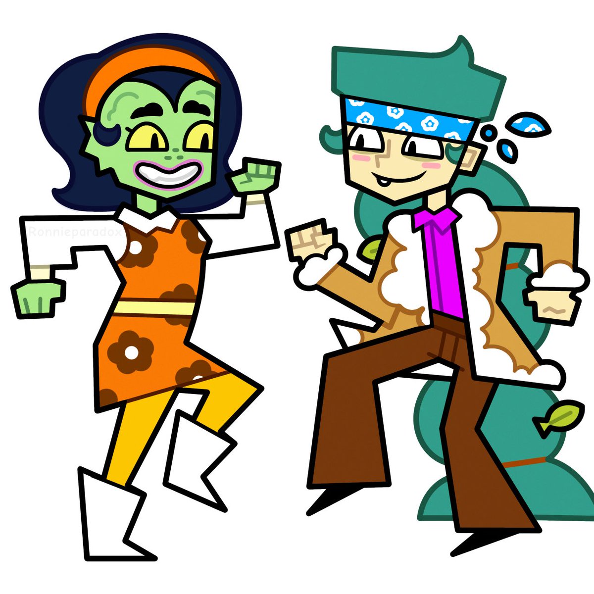 ronnieparadox's tweet image. Wanted to draw these two together