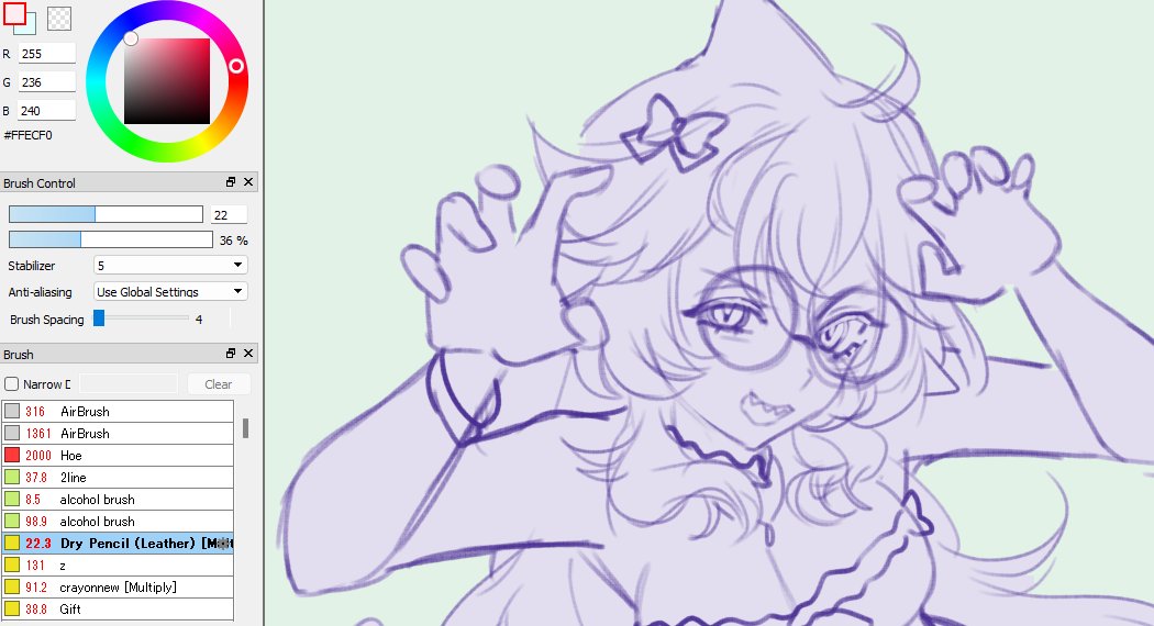 soliotude_twt's tweet image. skeb sketches :3