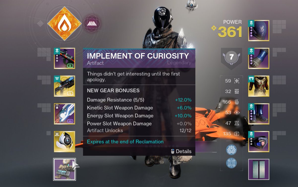 SpopOnTwitch's tweet image. FUN FACT: Using NEW GEAR with NEW GEAR ornaments gets you extra DR%. :)