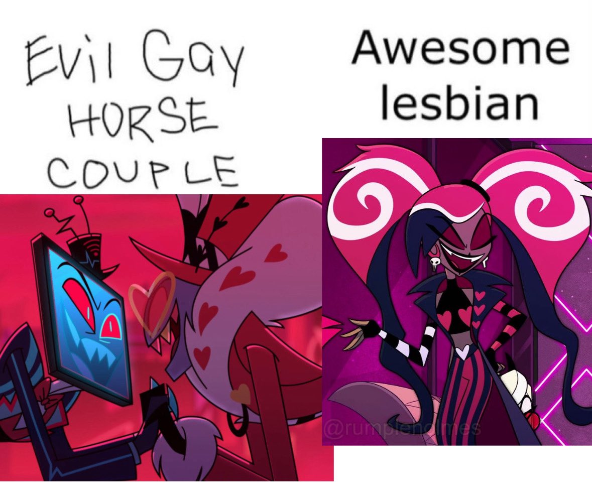 rumpleholmes's tweet image. The big baddies of next season
#HazbinHotel #Vox #Valentino #Velvette