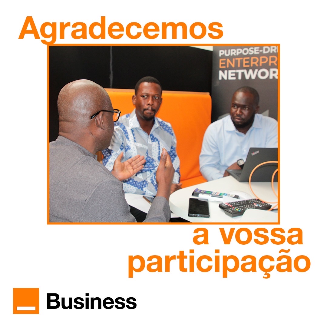 Chega ao fim a semana dedicada aos nossos clientes empresariais e instituições públicas.
Foram dias de troca, inovação e proximidade.

Obrigado pela confiança!
Juntos, vamos mais longe.

#OrangeBissau #OrangeBusiness #Inovação #Proximidade