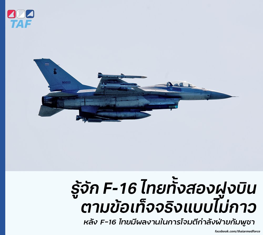 ThaiArmedForce's tweet image. อธิบายเรื่องเครื่องบินขับไล่ F-16 ของไทยอีกสักนิด หลังสองวันนี้มีกระแส Hype ค่อนข้างมาก ซึ่งก็เข้าใจได้เพราะนี่เป็นการปฏิบัติการจริงของ F-16 ที่นาน ๆ ทีเราได้เห็น แต่บางทีก็พูดกันคนเวอร์ไปนิด
ข้อเท็จจริงของ F-16 ไทยนั้น ปัจจุบันมีประจำการอยู่สองฝูงบิน คือฝูงบิน 403 กองบิน 4…