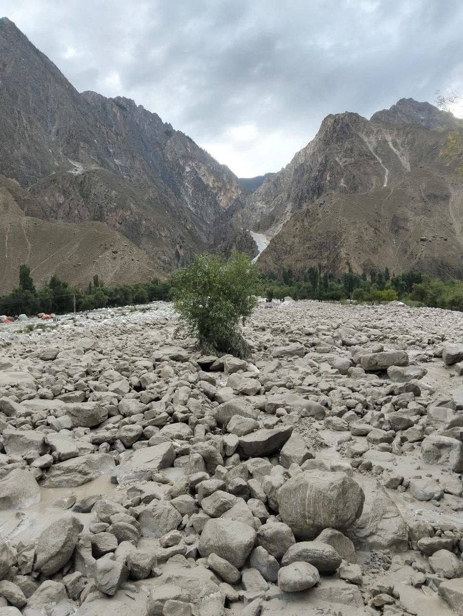 jamilnagri's tweet image. Climate Change induced disasters continued across #GilgitBaltistan.
