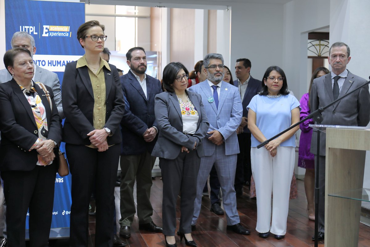 Caces_Ec's tweet image. Tangya Tandazo, consejera del #CACES, participó en la inauguración de las nuevas instalaciones de la @utpl en Quito, un espacio que fortalece la vinculación de la Universidad con la educación superior y promueve el desarrollo académico en el país.
