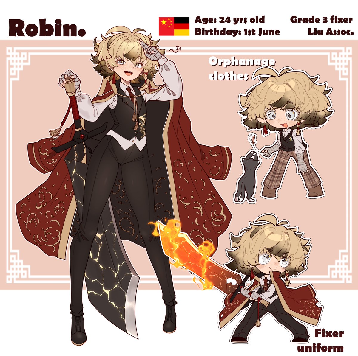 EepyRacoonAgent's tweet image. I have been wanting to redesign Robin a little for a while now, now we have her with a better drip 😋
#PMOC