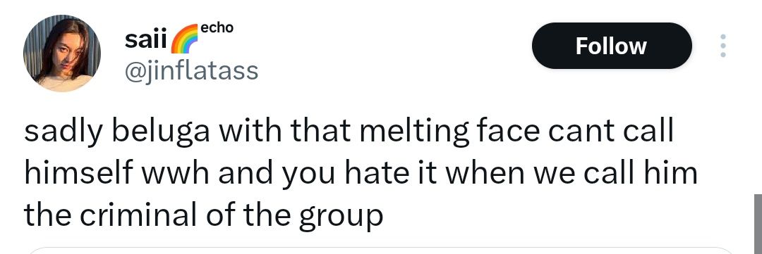 SugaProtectTeam's tweet image. ⚠️ REPORT ⚠️
Hate » slurs and tropes / hateful references
Abuse & harassment » targeted harassment / insults / inciting harassment
• x.com/jinflatass
• x.com/jined_akgei