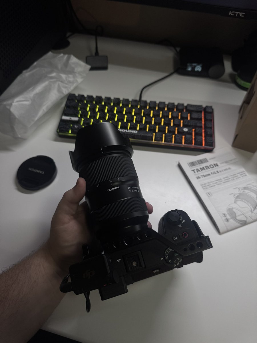 Another new toy 

Tamron 28-75